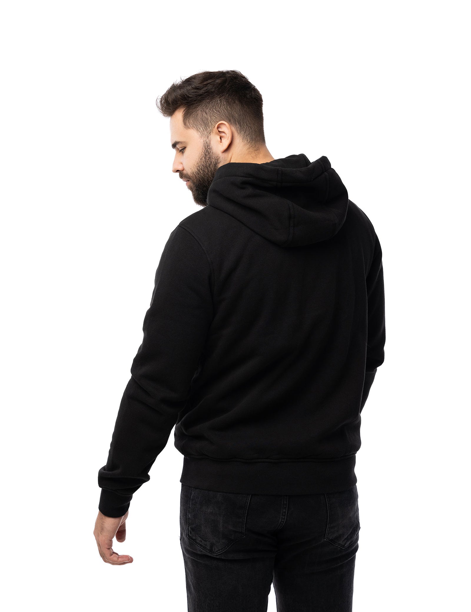 Men's Heated Pullover - Black
