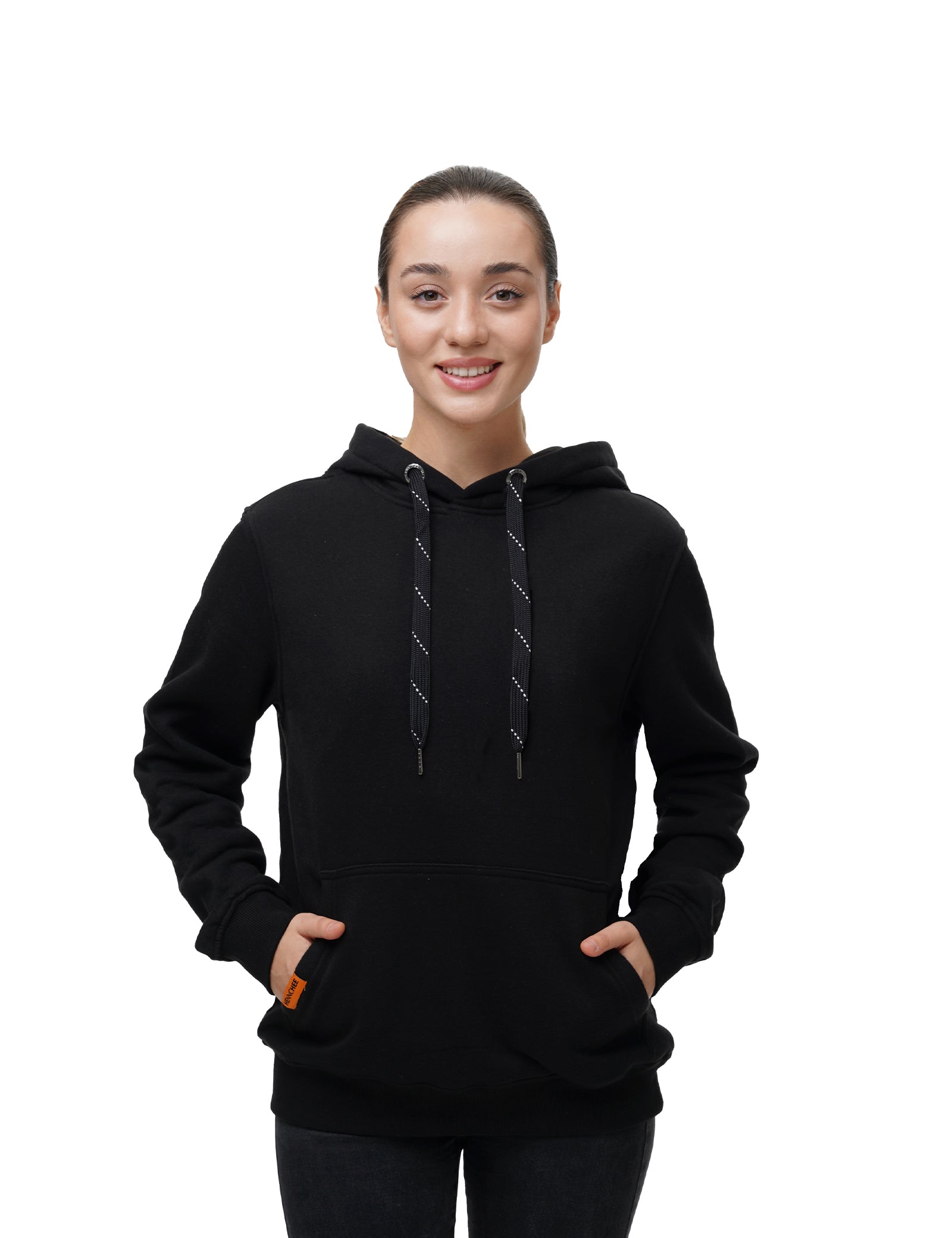 Women's Dual-Control Heated Hoodie - Black
