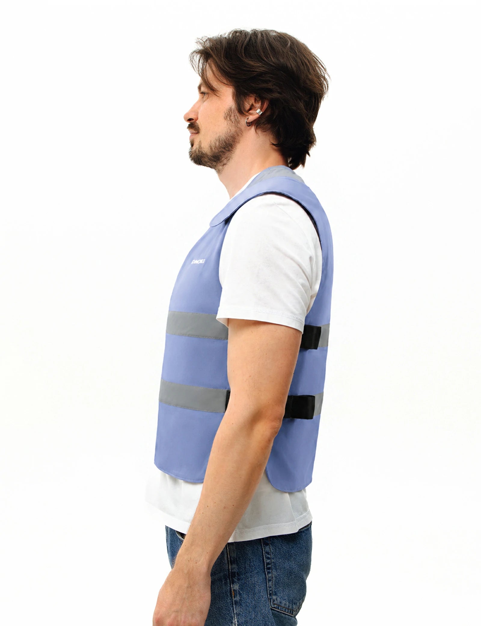Reflective Cooling Vest with 12 Ice Packs