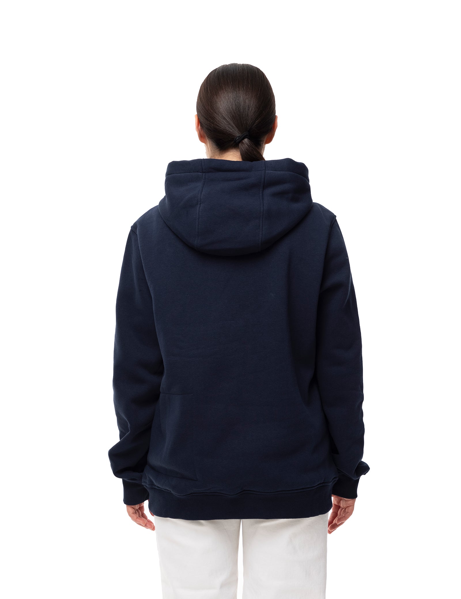 Women's Dual-Control Heated Pullover - Navy