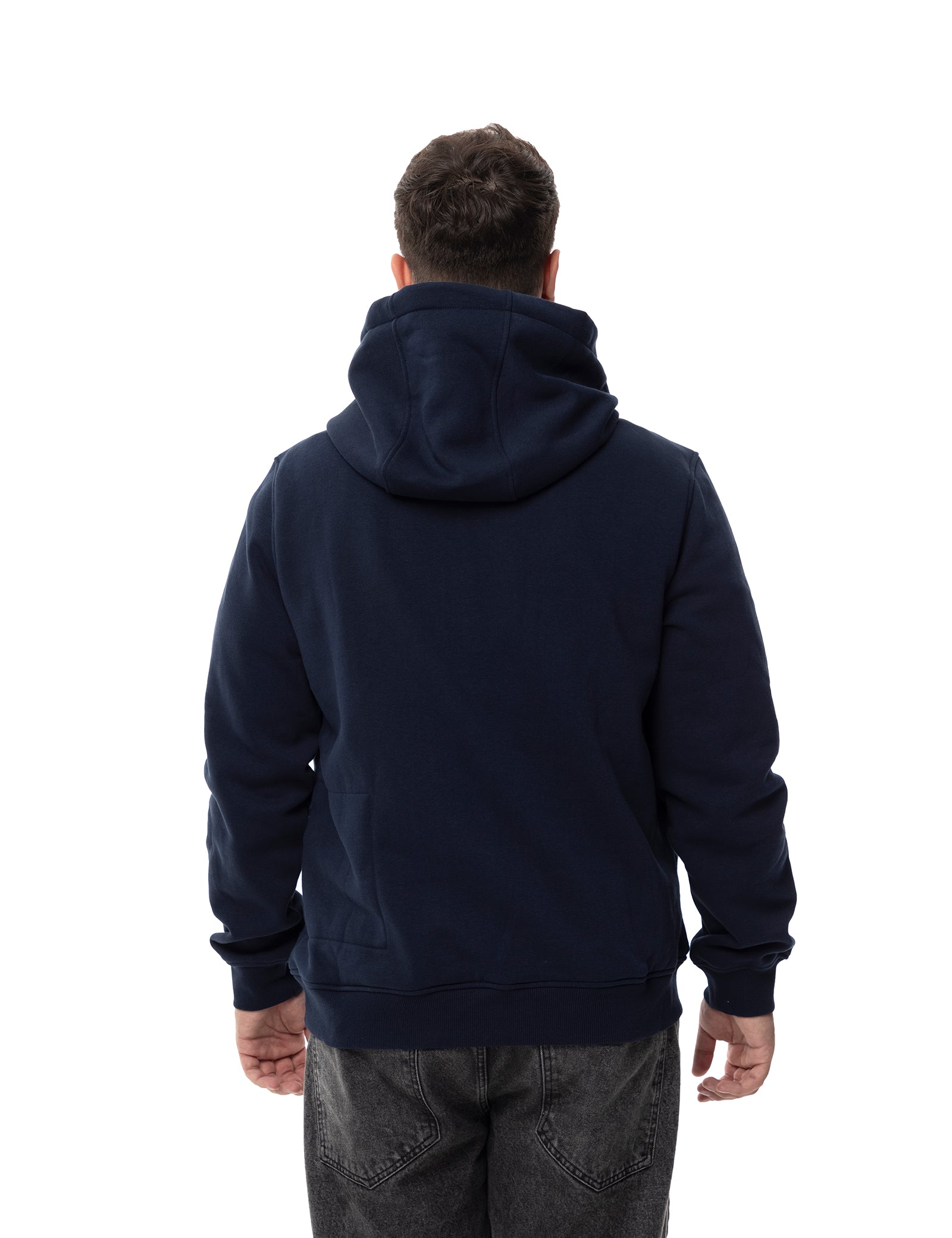 Men's Dual-Control Heated Pullover - Navy