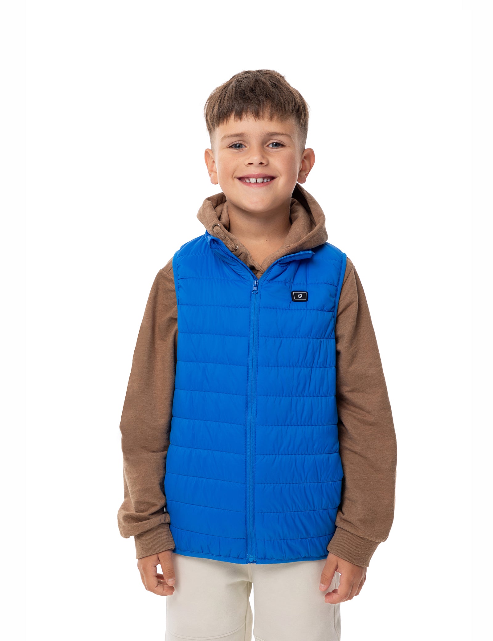 Boys Heated Vest - Blue