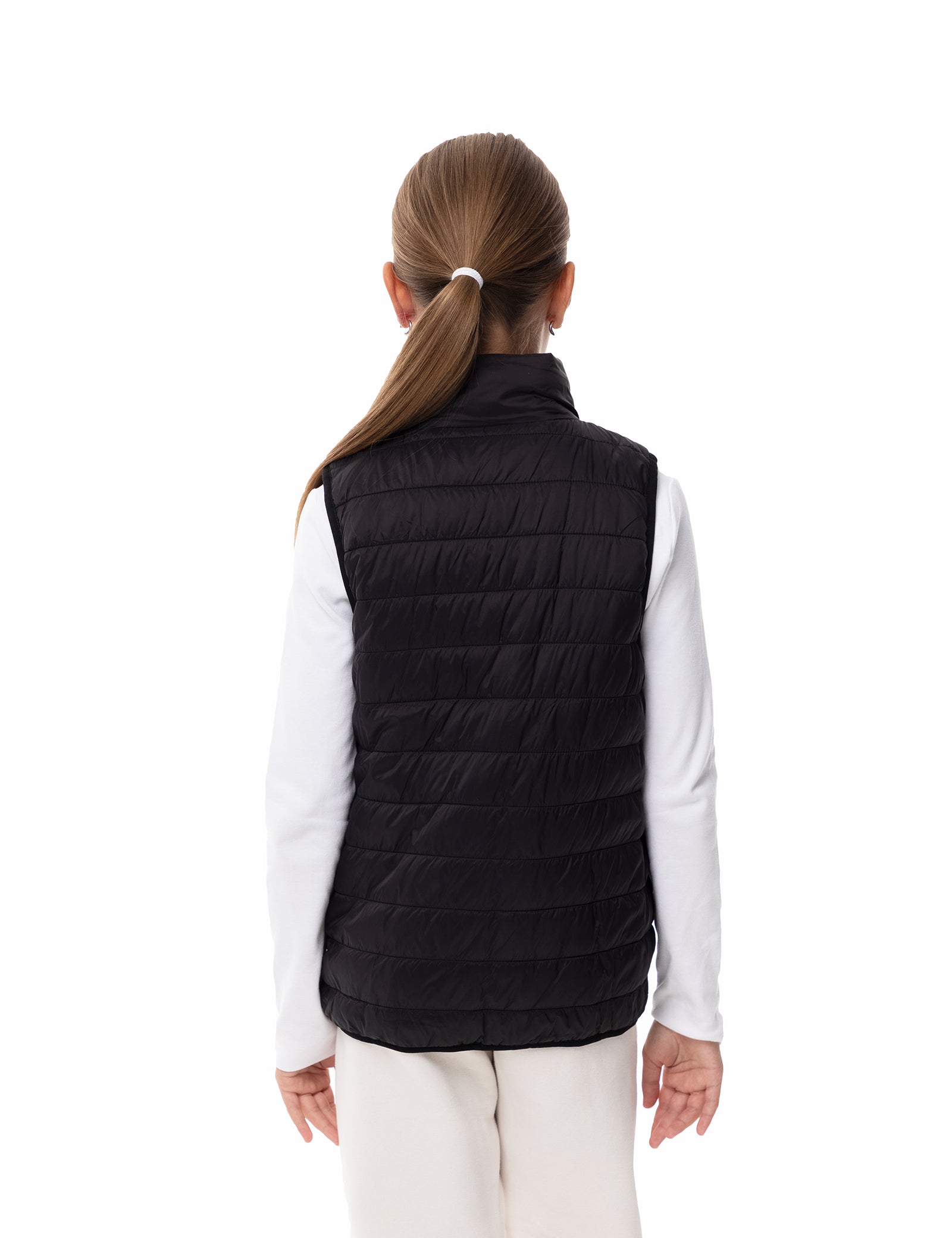 Girls Heated Vest - Black