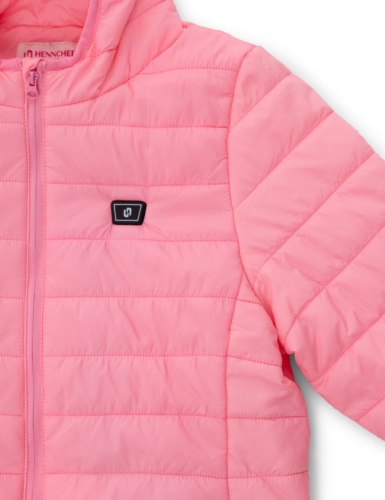Girls Lightweight Heated Jacket - Pink