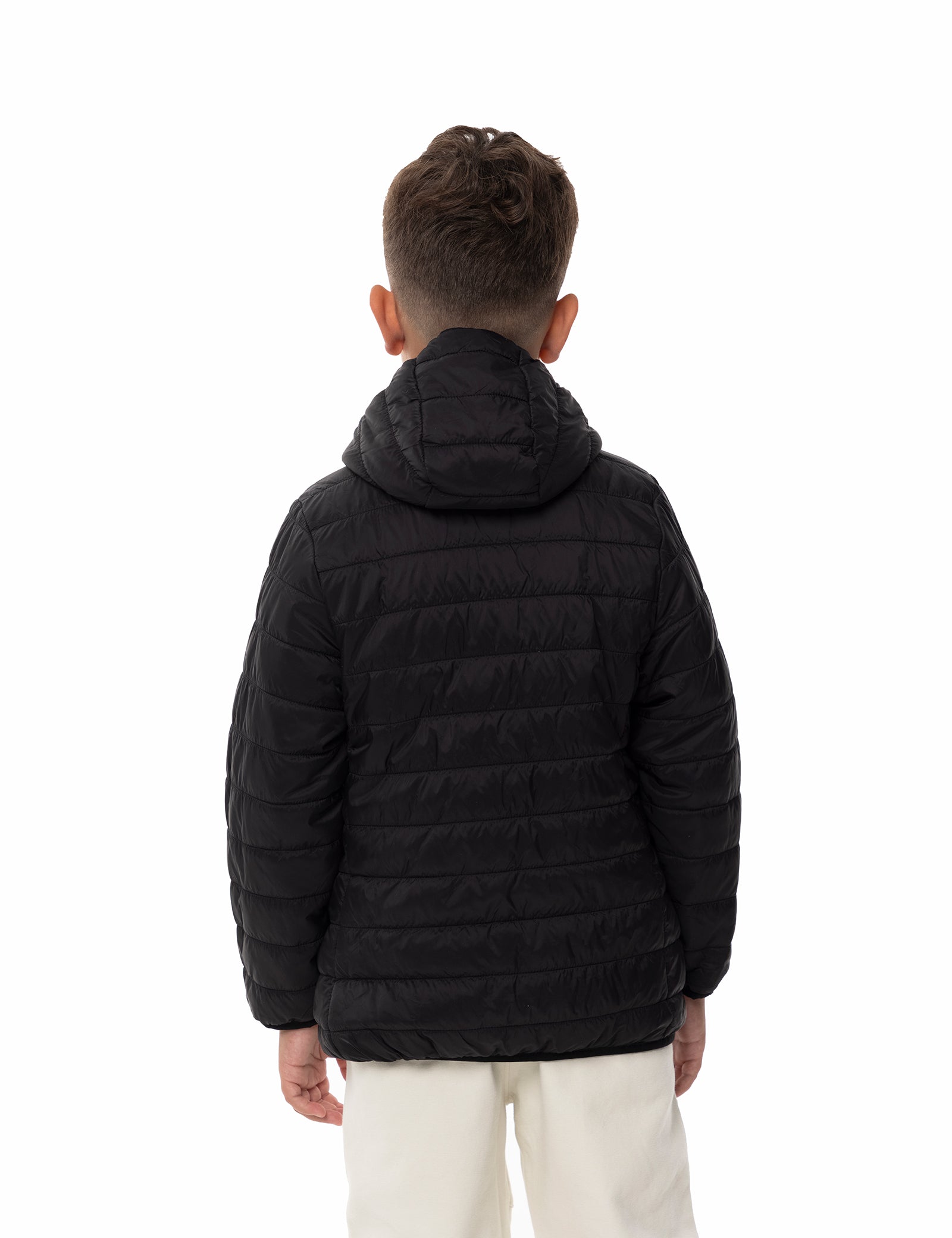 Boys Lightweight Heated Jacket - Black