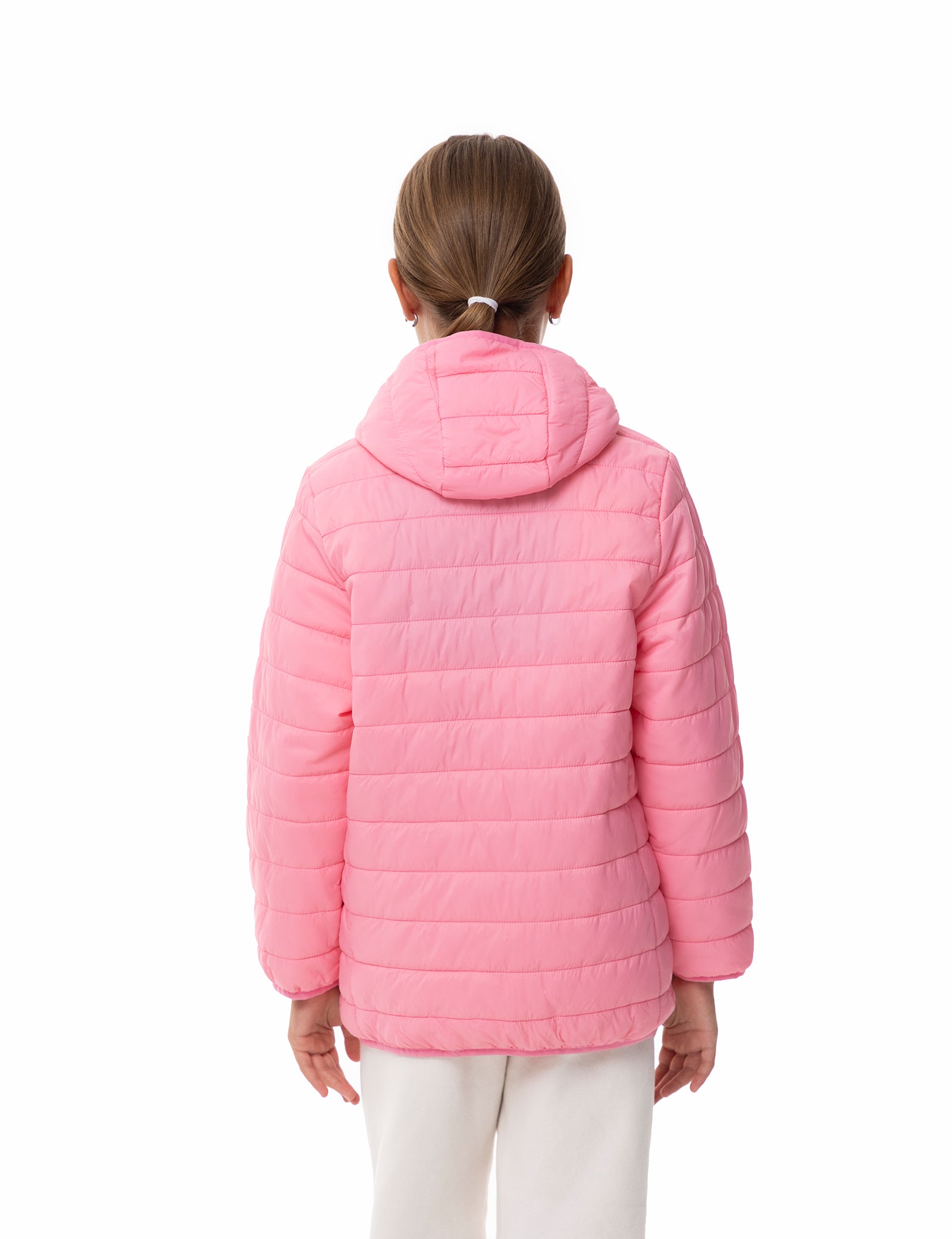 Girls Lightweight Heated Jacket - Pink