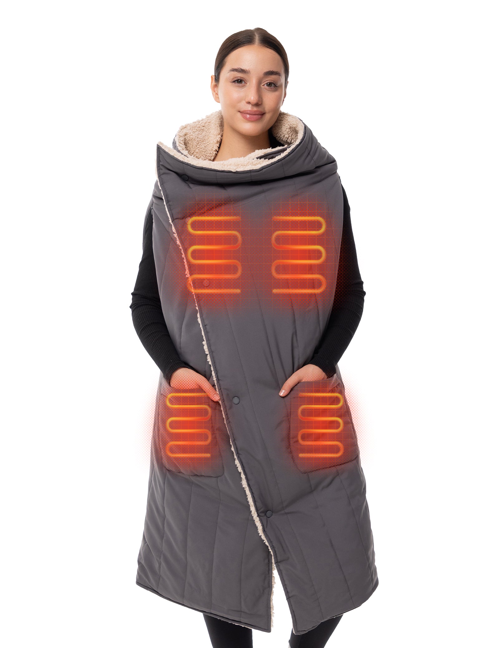 Women's Wearable Heated Blanket