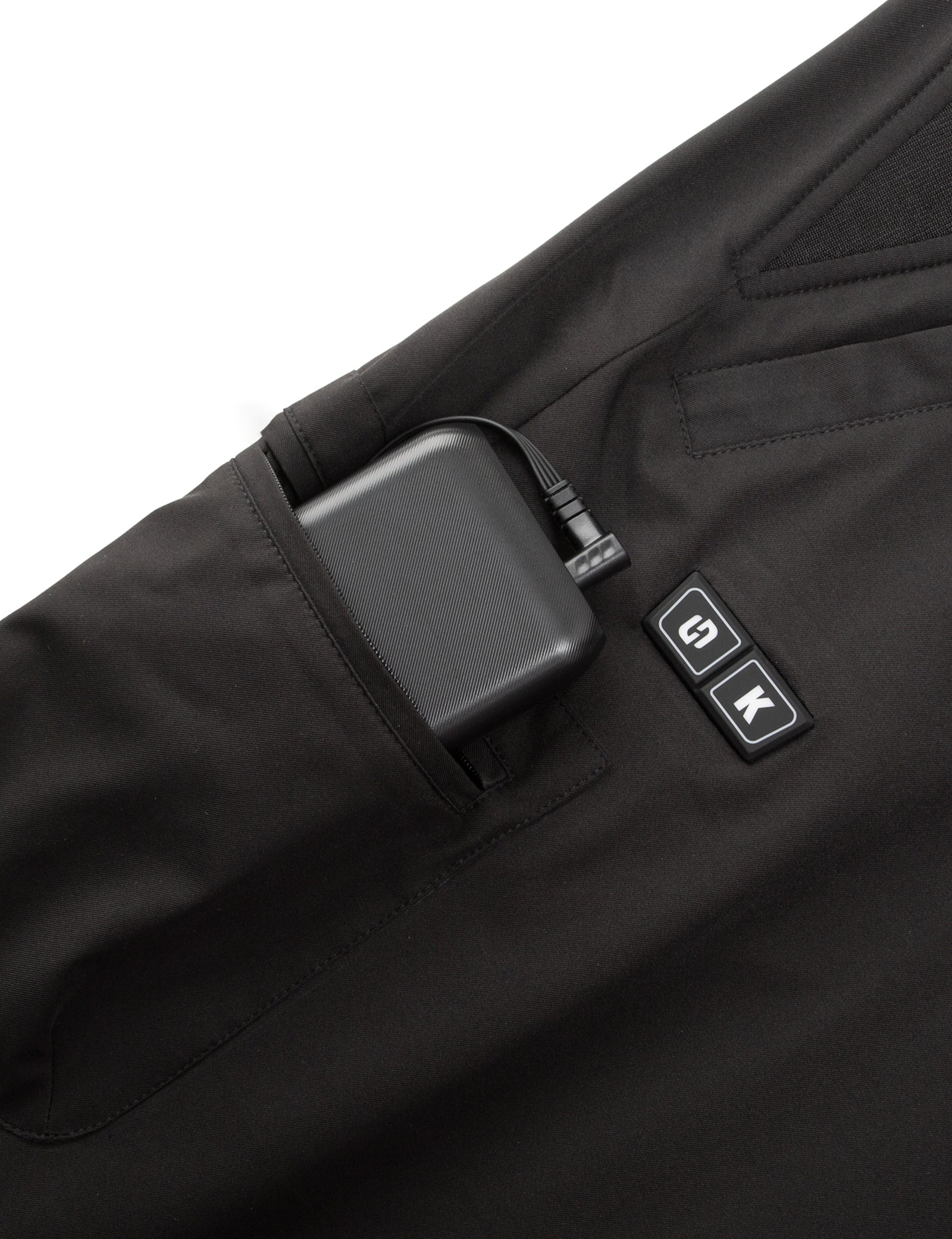 Women's Heated Bib Overalls - Black