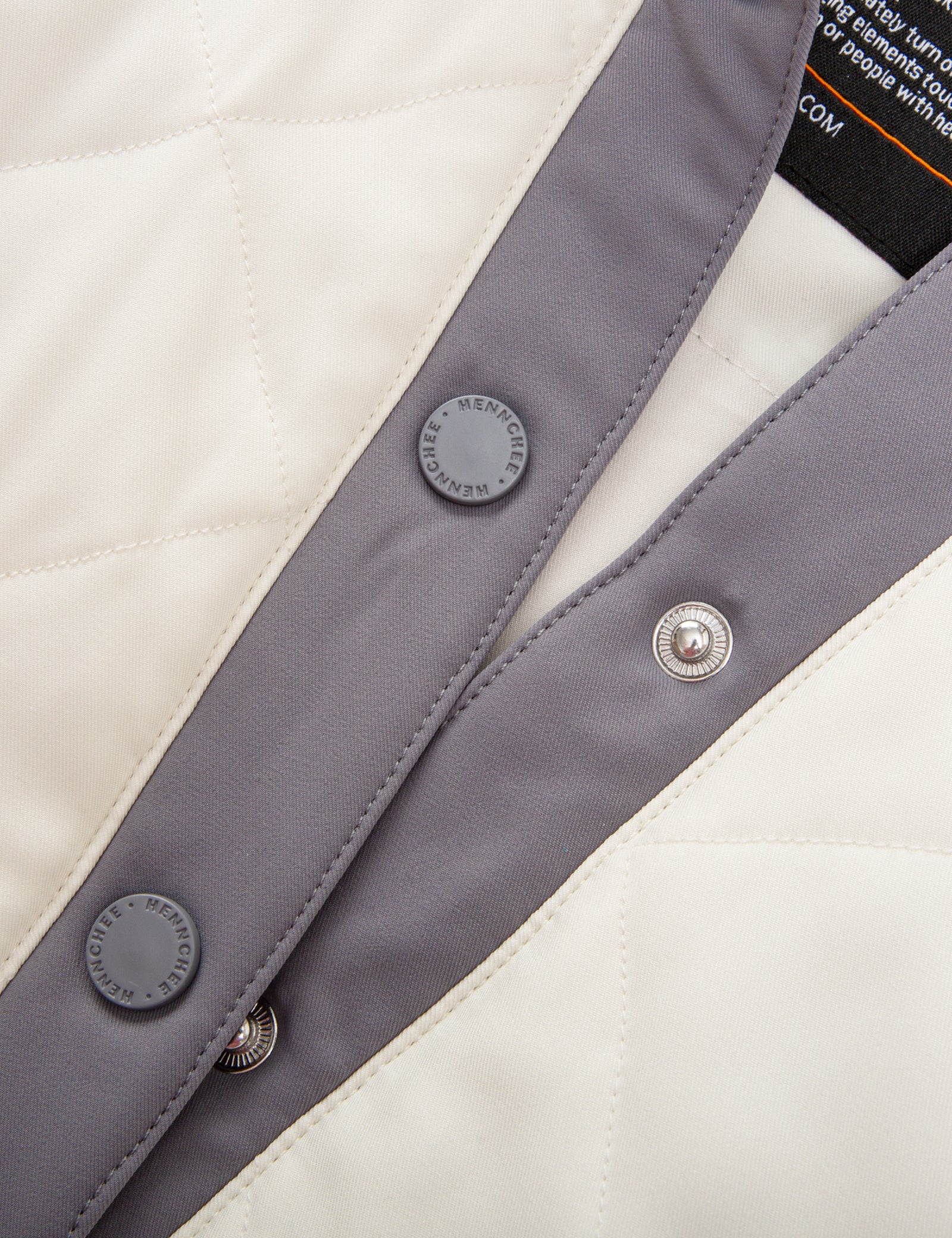 Men's Heated Half Snap Pullover - WhiteG