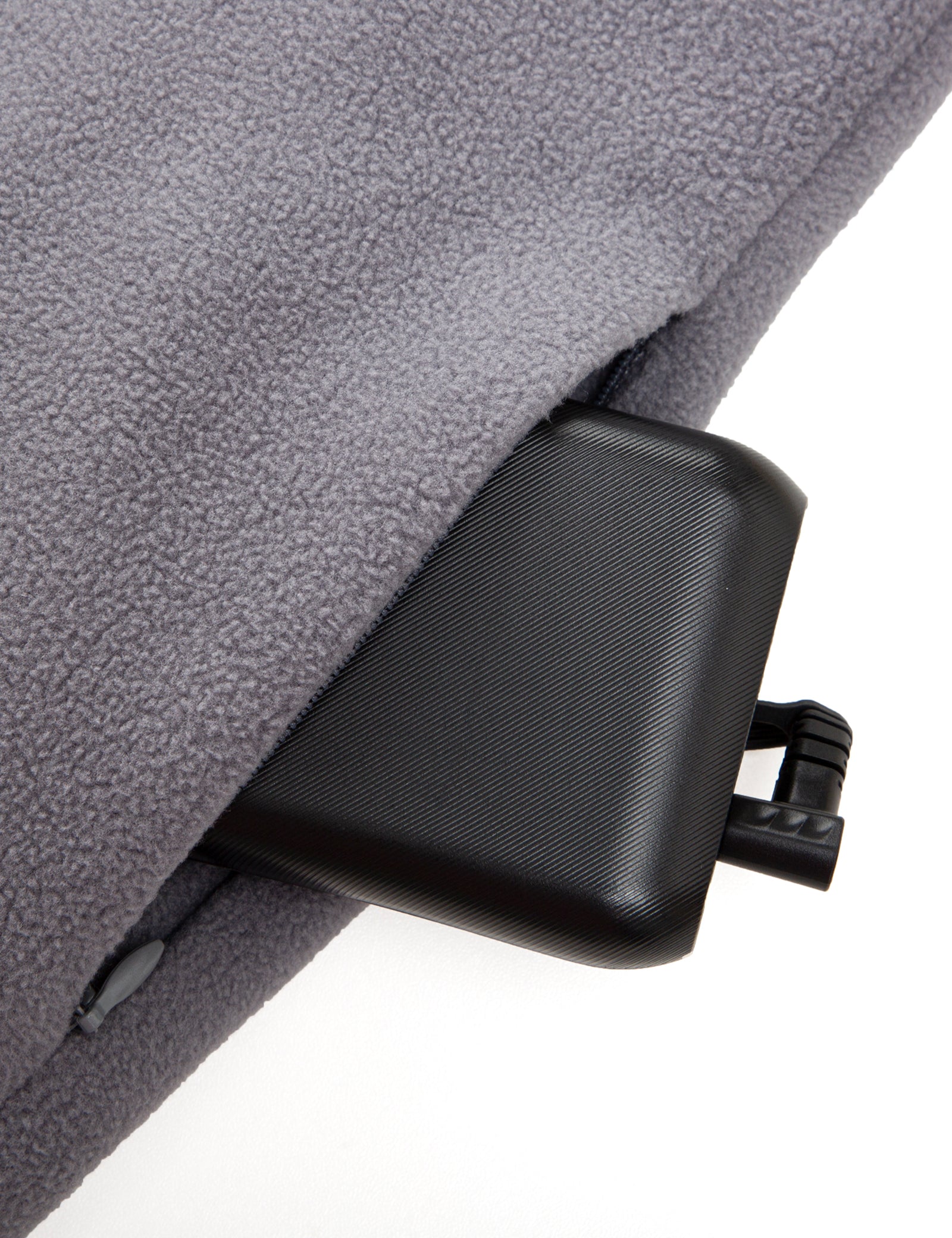 Women's Heated Half Snap Pullover - GreyW