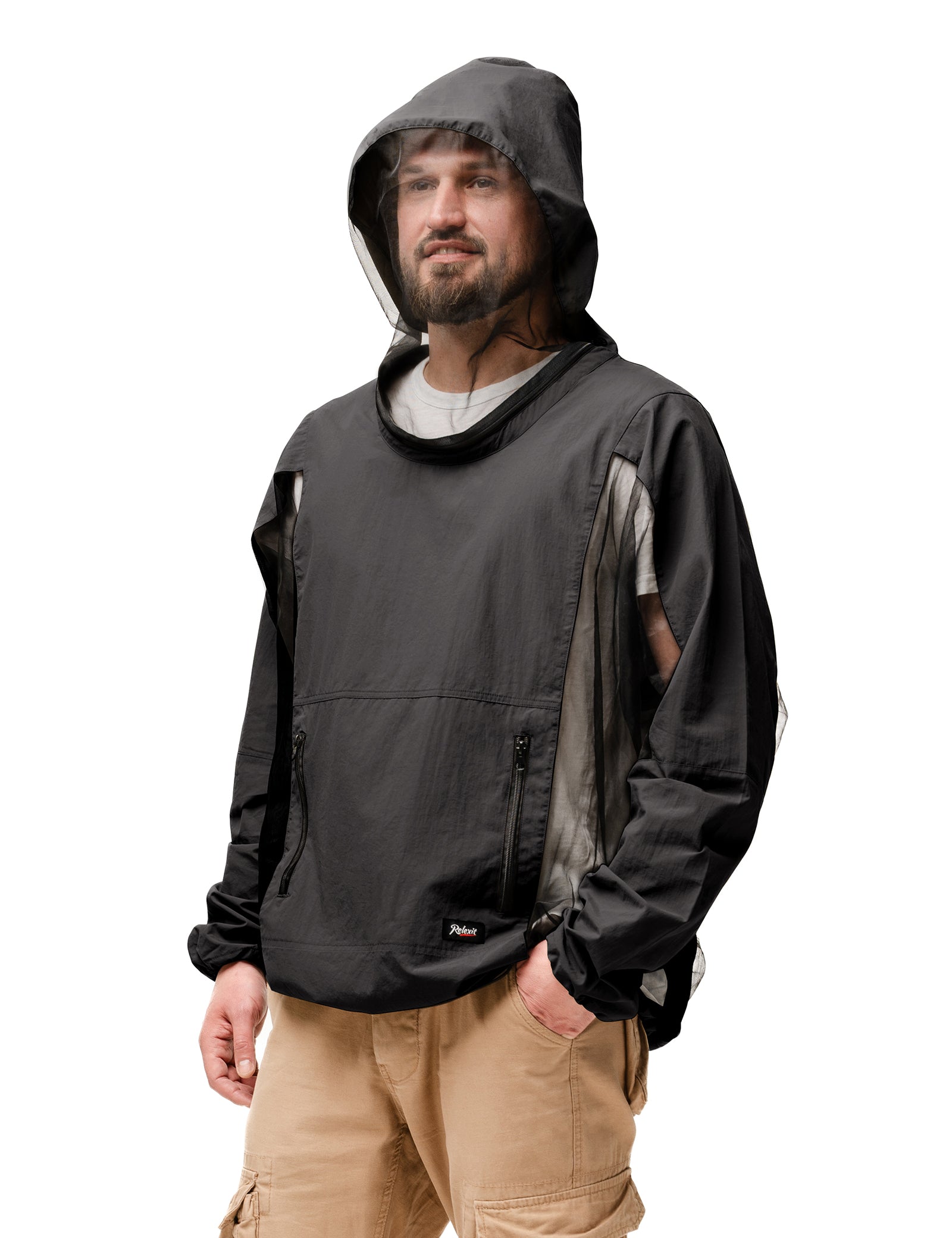 Mosquito Durable Bug-Proof Jacket - Grey