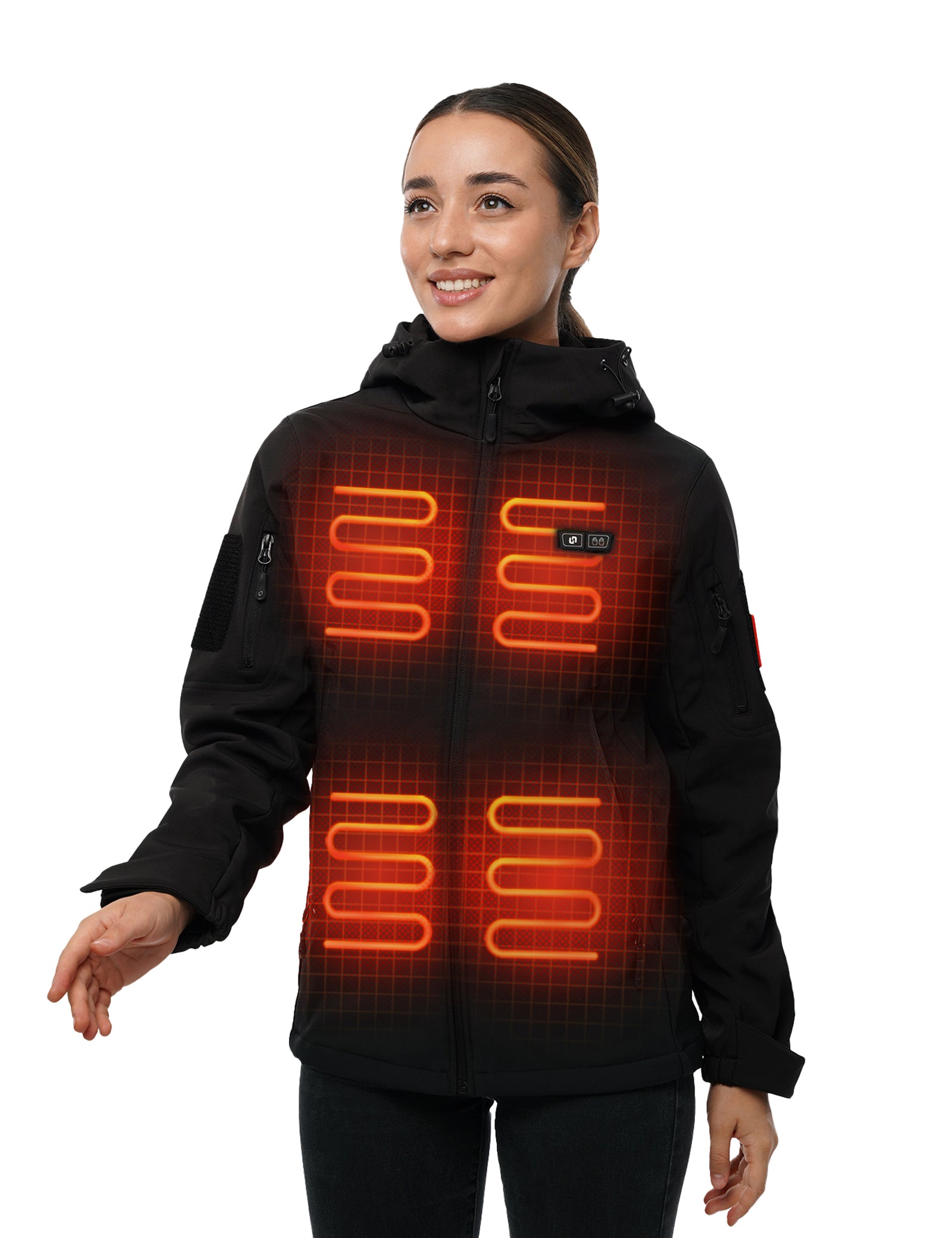 Heated Windproof Jackets for Women