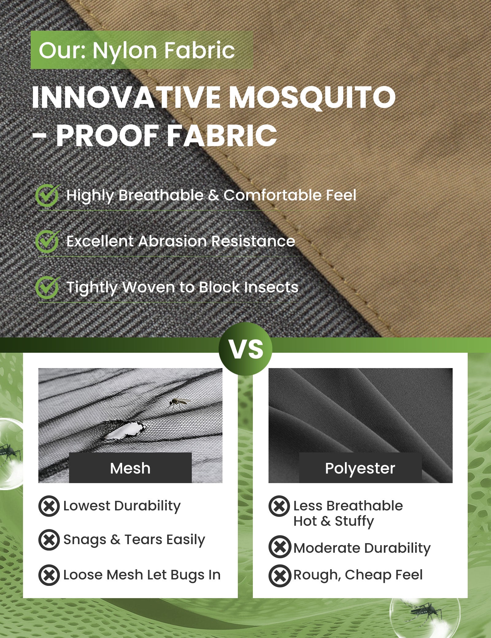 Relexit® Unisex Heavy-Duty Mesh Mosquito & Bug Jacket