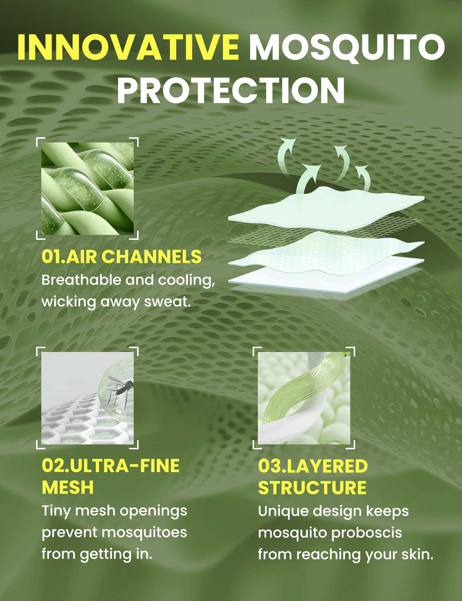 Unisex Mosquito Jacket