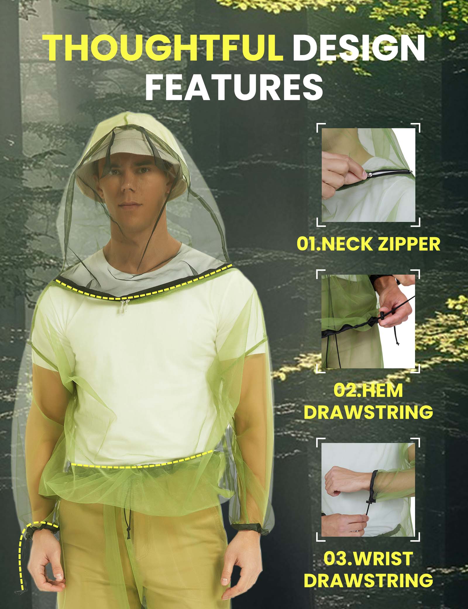 Unisex Mosquito Jacket