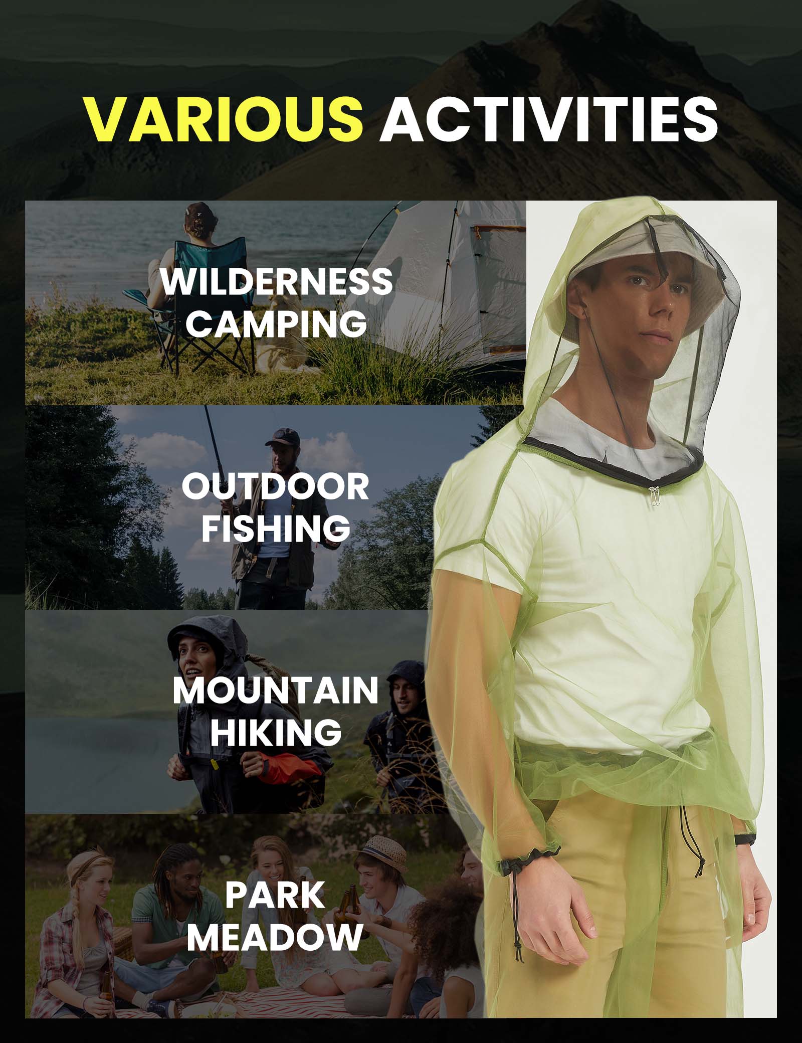 Unisex Mosquito Jacket