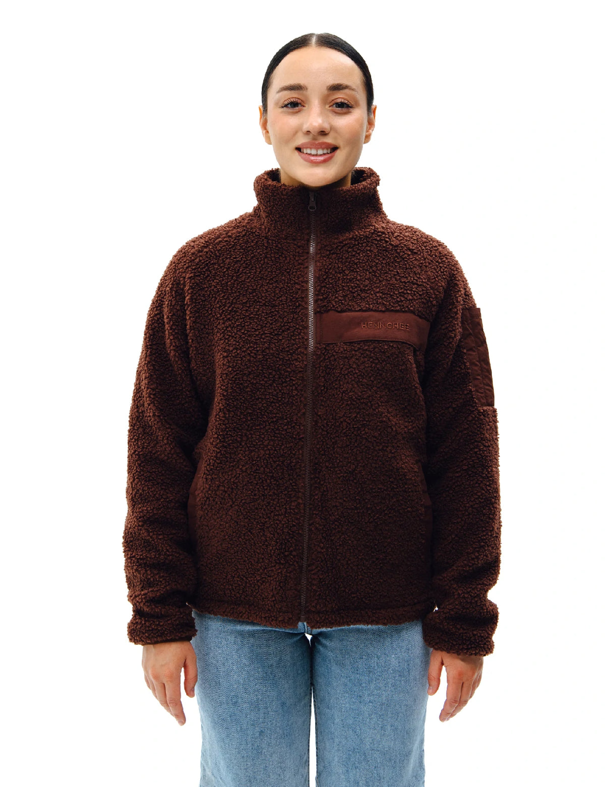 Womens Heated Sherpa Fleece Jacket 12V 16000mah Battery