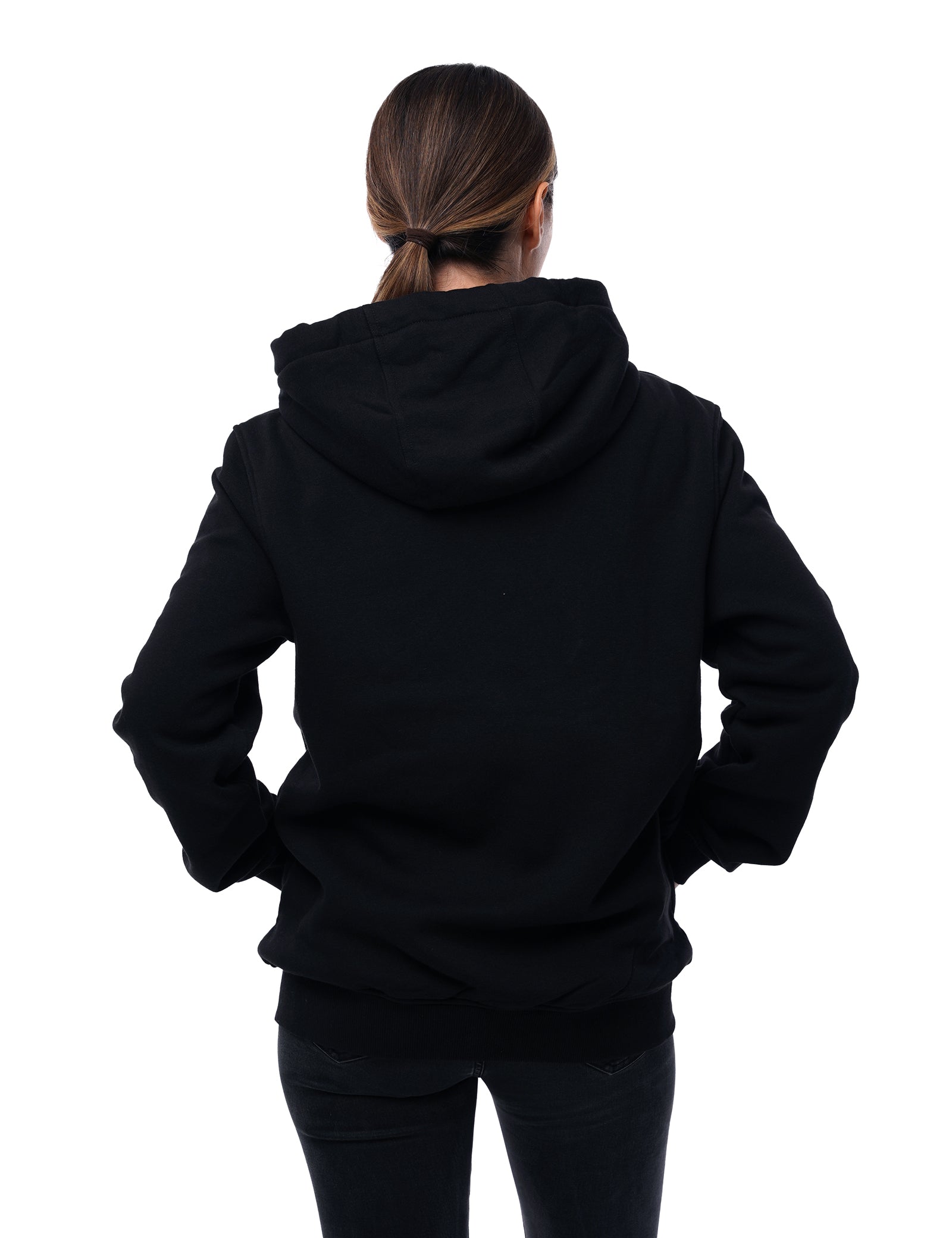 Women's Dual-Control Heated Hoodie - Black