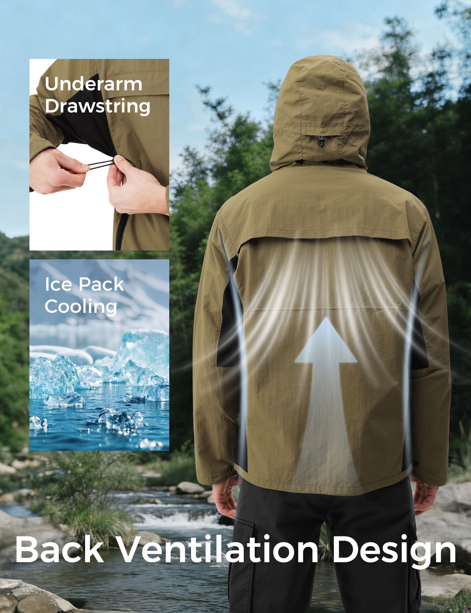 Relexit® Cooling Bug Jacket with Ice Packs