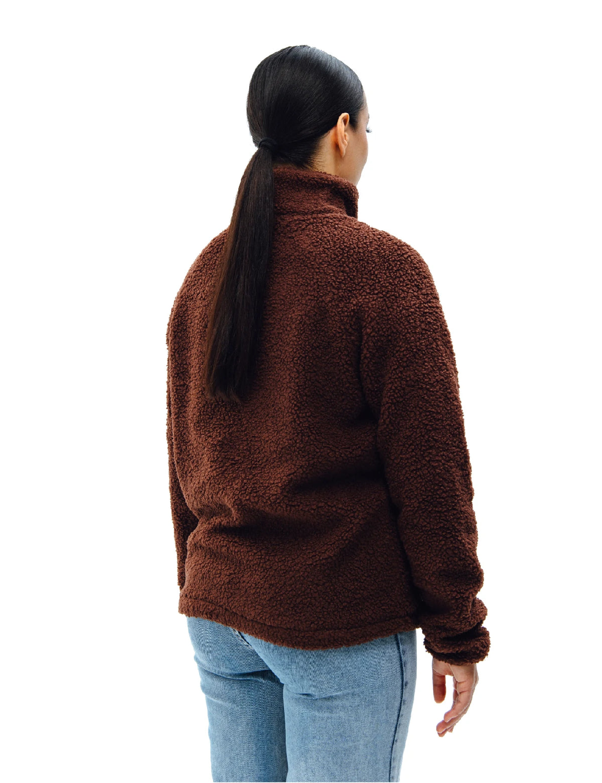 Womens Heated Sherpa Fleece Jacket 12V 16000mah Battery