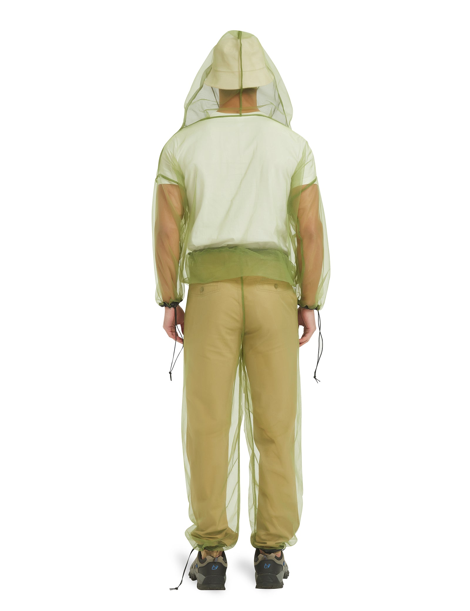 Unisex Chemical-Free Bug Proof Mosquito - Green