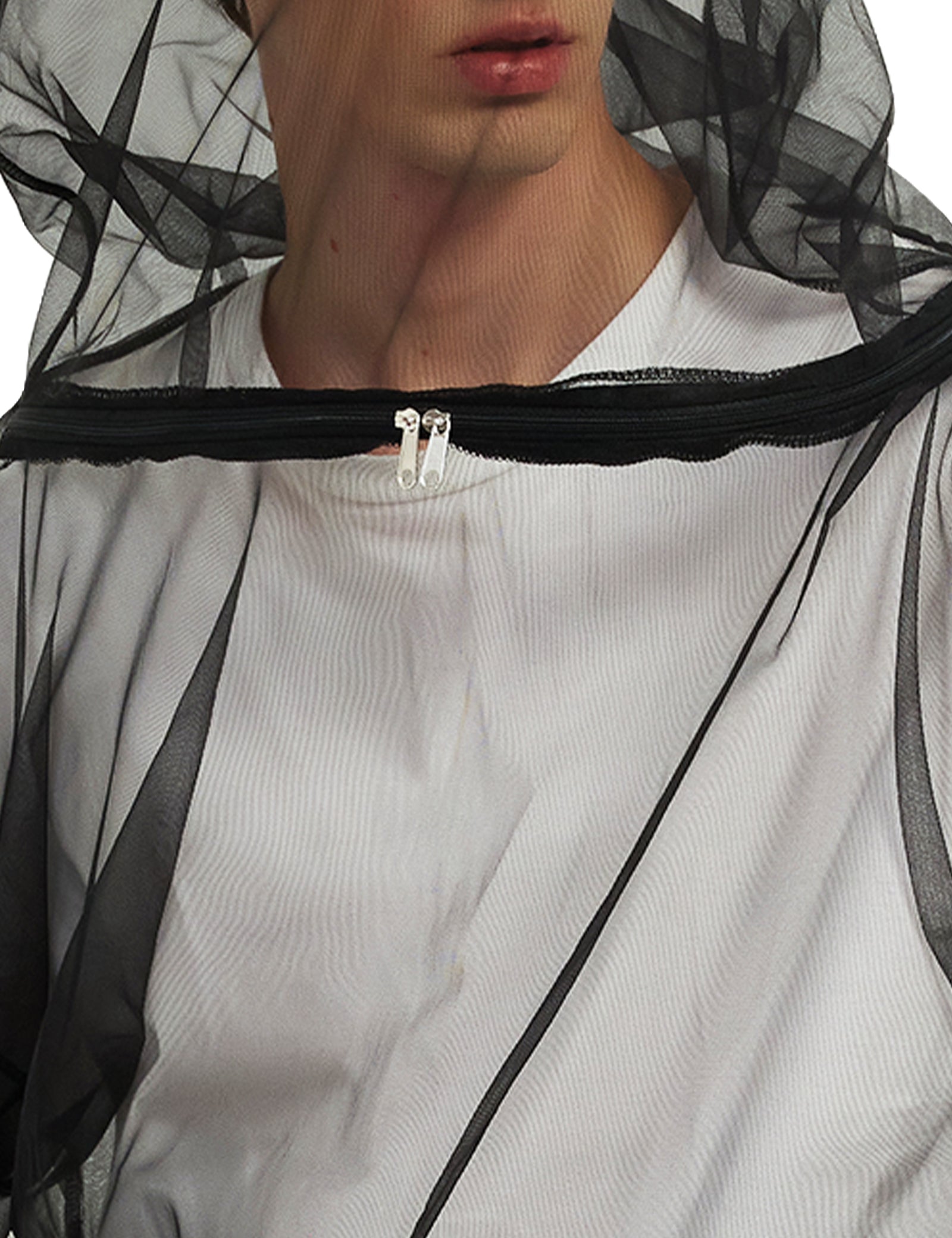 Unisex Chemical-Free Bug Proof Mosquito Suit - Black