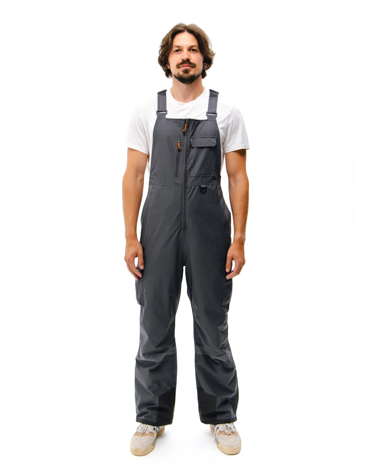 Men's Reflection Heated Bib Overalls with 12V 16000mah Battery