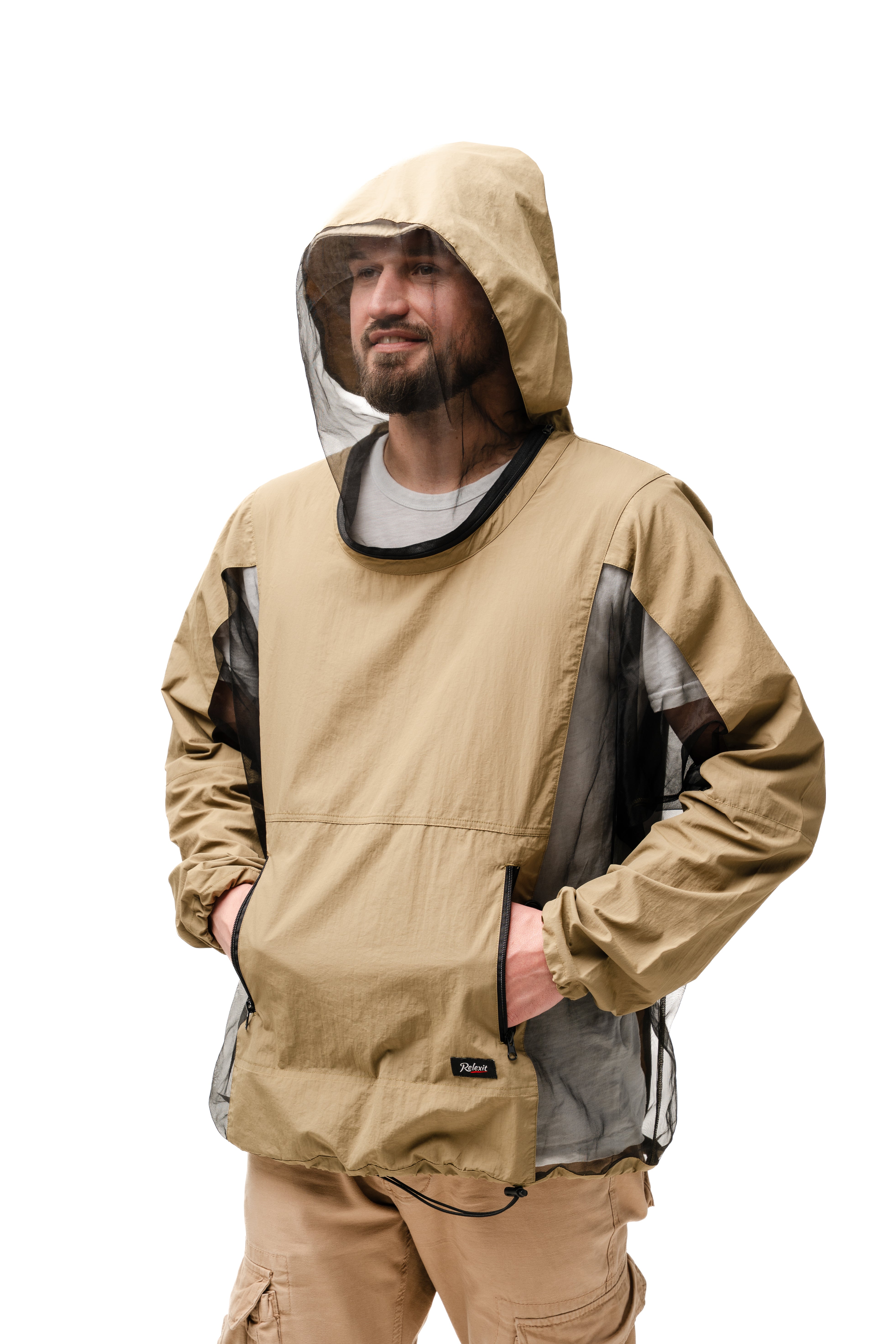 Mosquito Durable Bug-Proof Jacket - Khaki