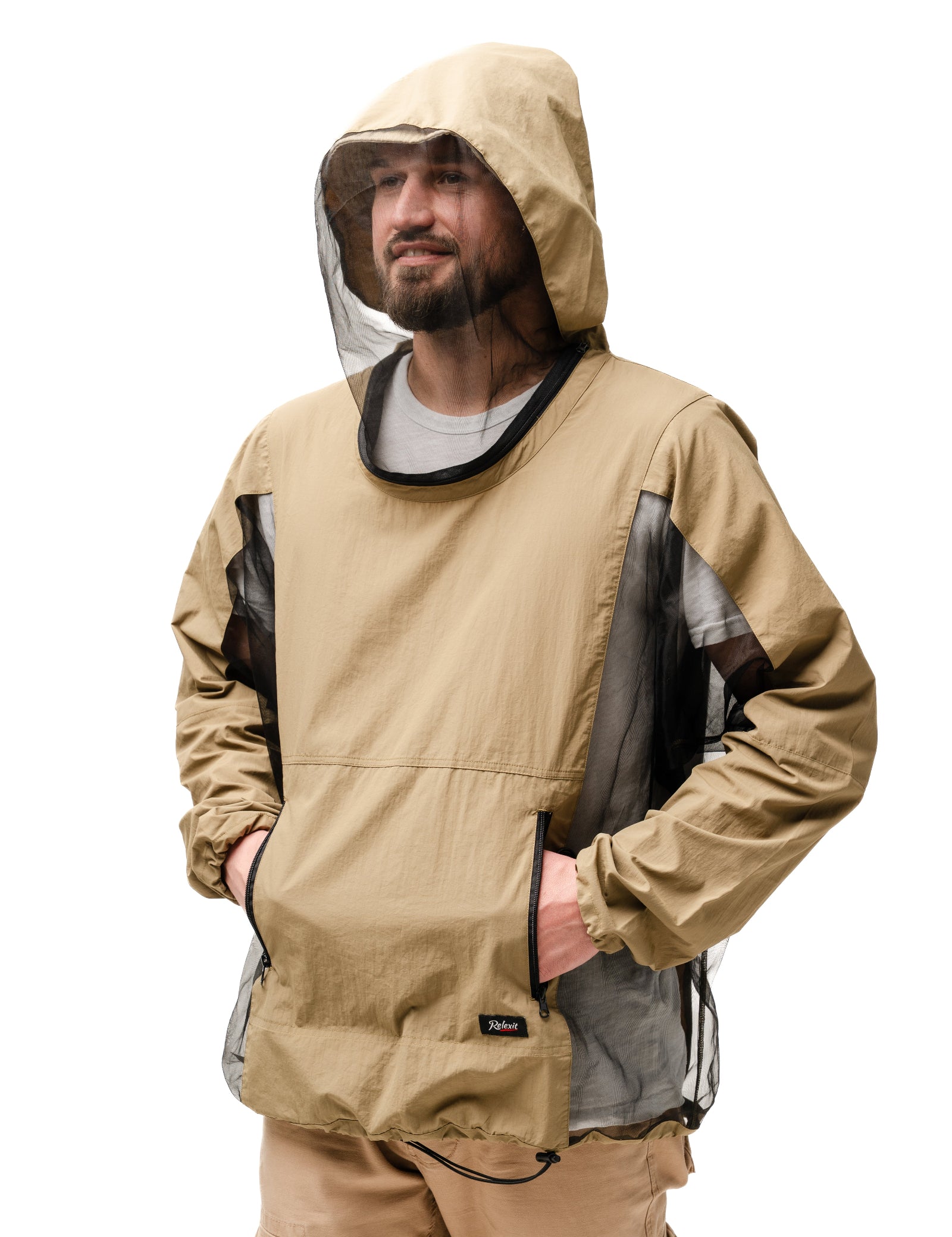 Mosquito Durable Bug-Proof Jacket - Khaki