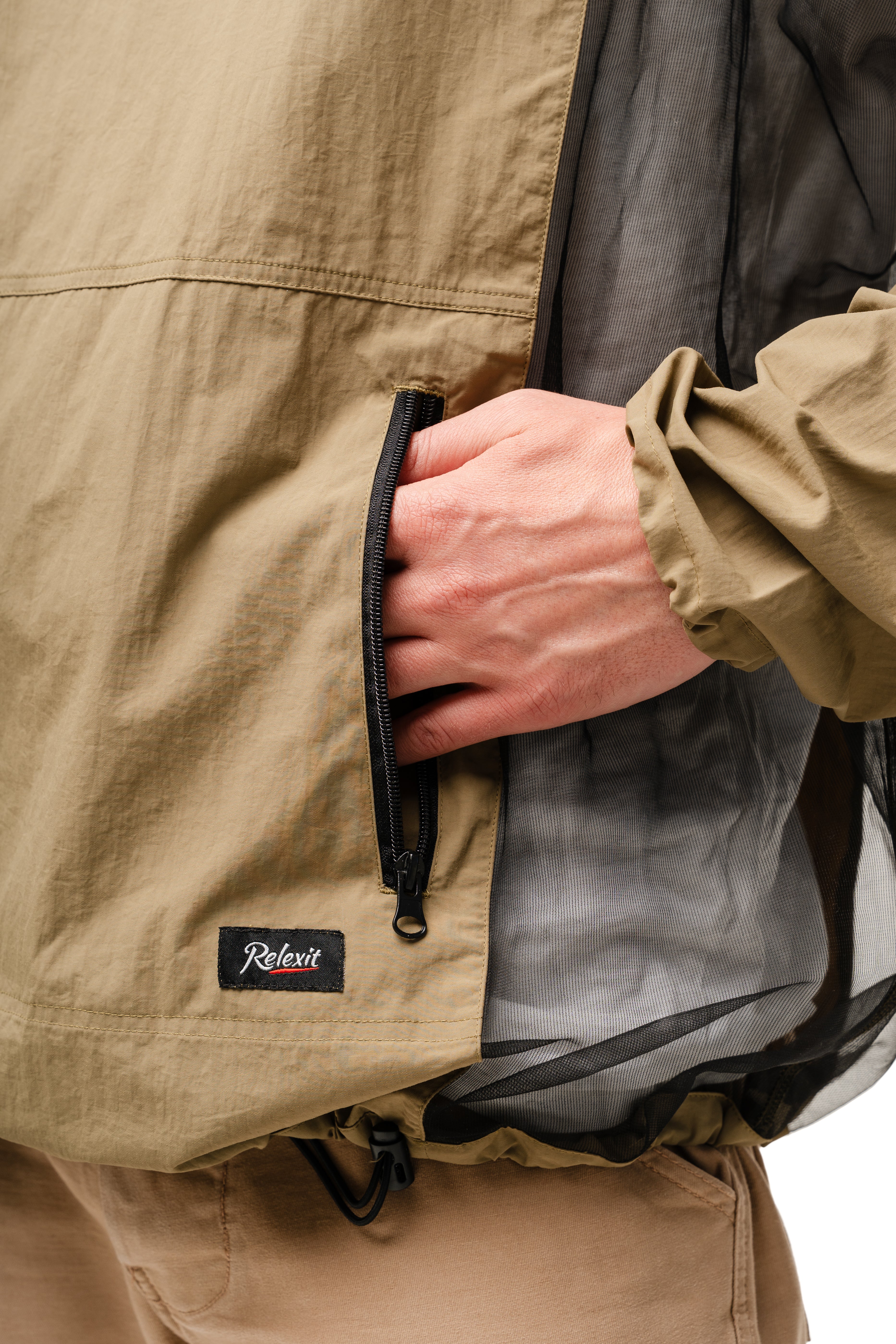 Mosquito Durable Bug-Proof Jacket - Khaki