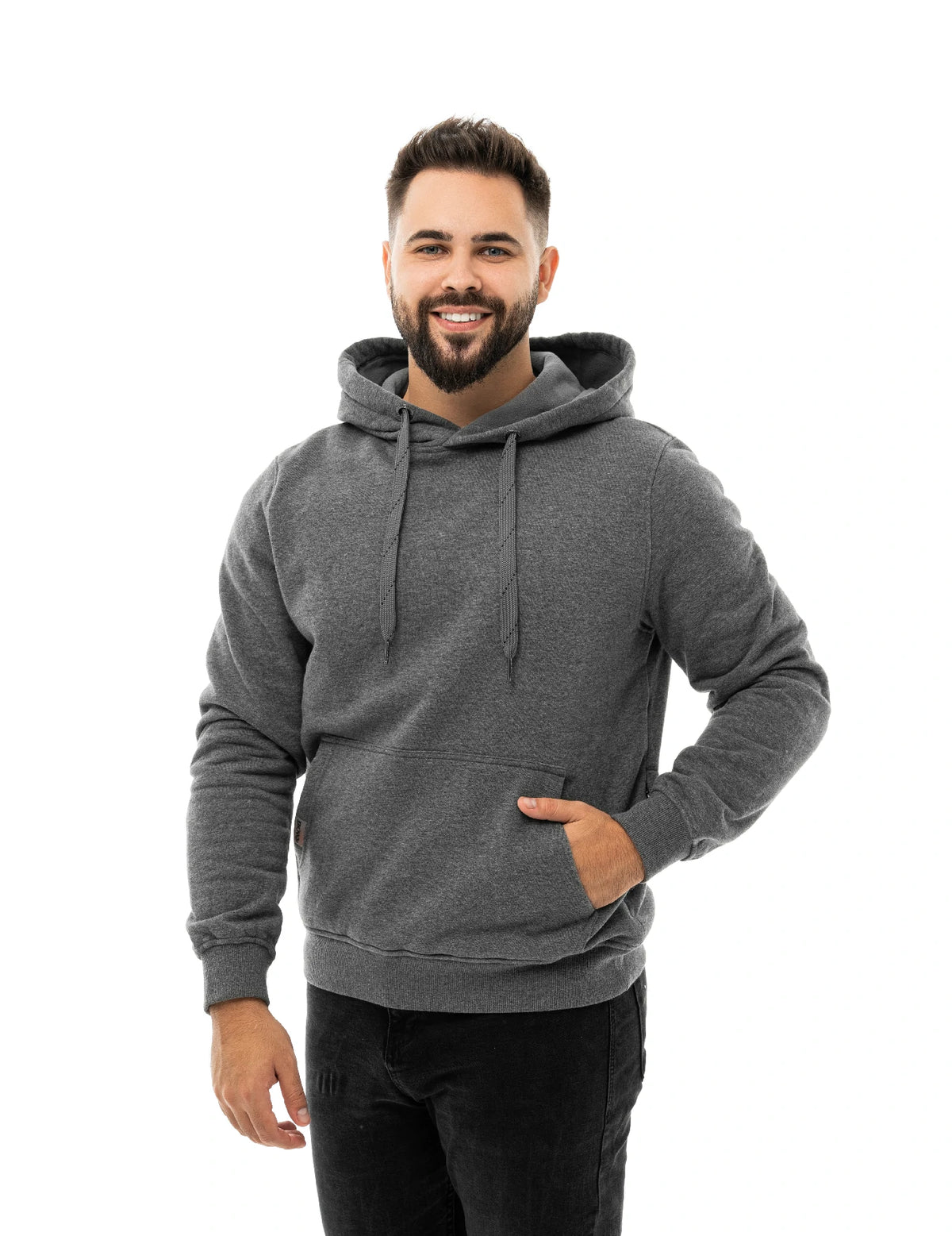Men's Dual-Control Heated Pullover Hoodie with 12V 16000mah Battery