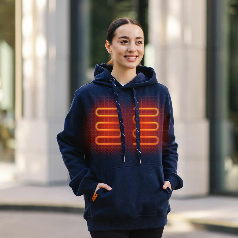 Heated Pullover Collection - Men's & Men's & Women's Winter Warm Heating Outdoor Layers