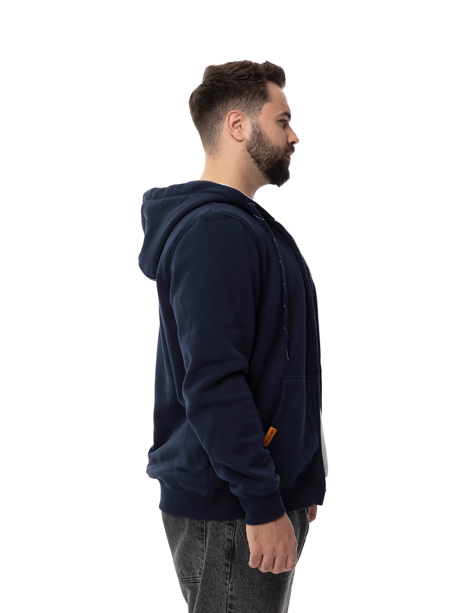 Men's Heated Hoodie - Navy