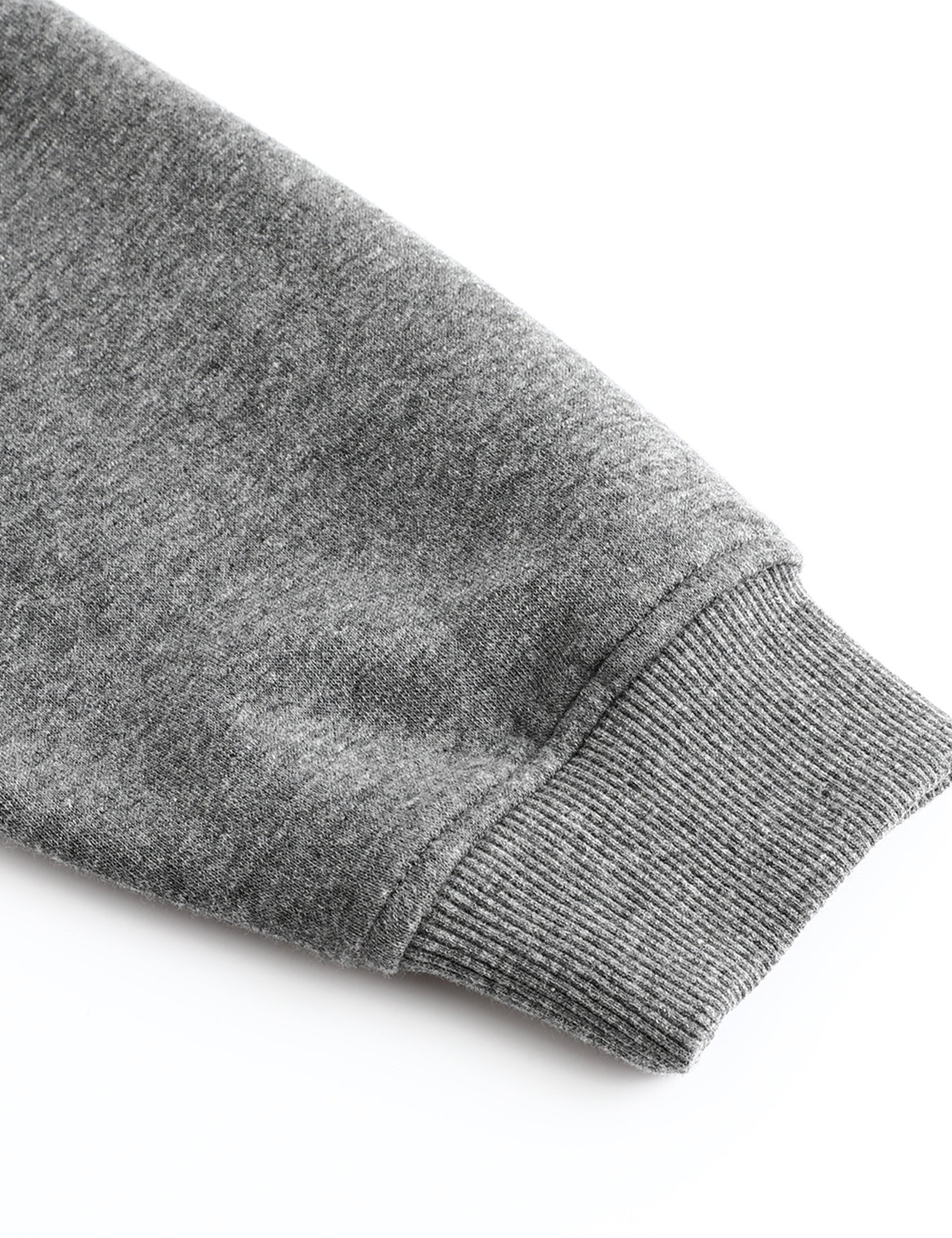 Sweat à capuche chauffant entièrement zippé pour hommes gris (amélioré) 