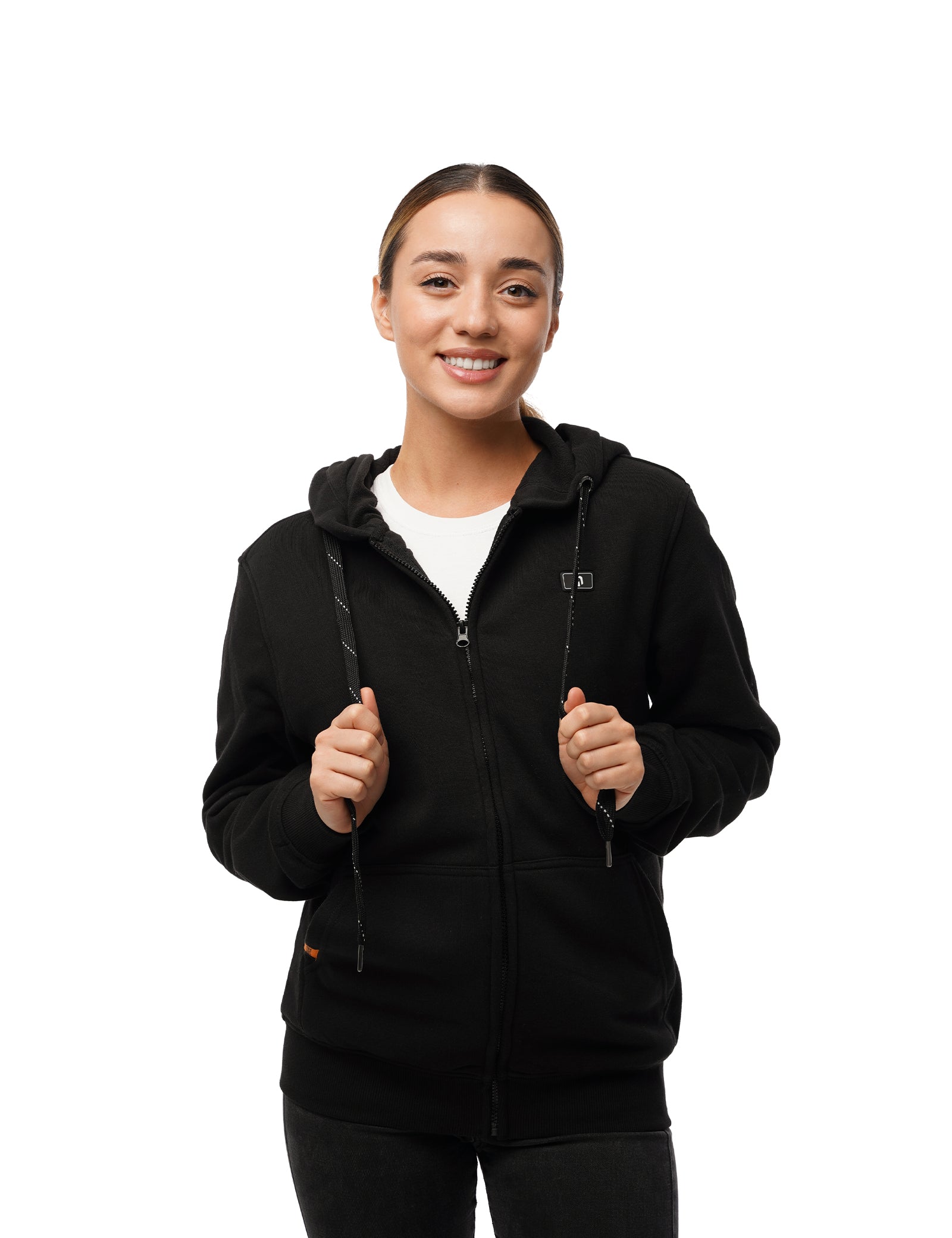 Women's Heated Hoodie - Black