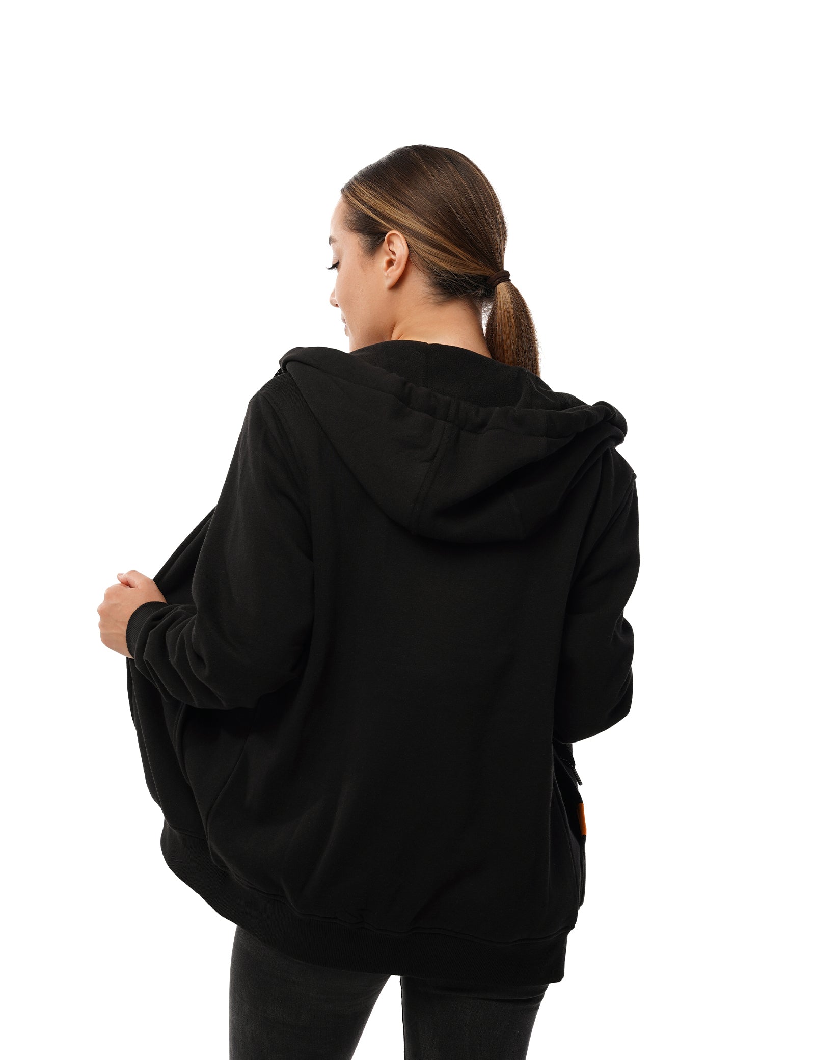 Women's Heated Hoodie - Black