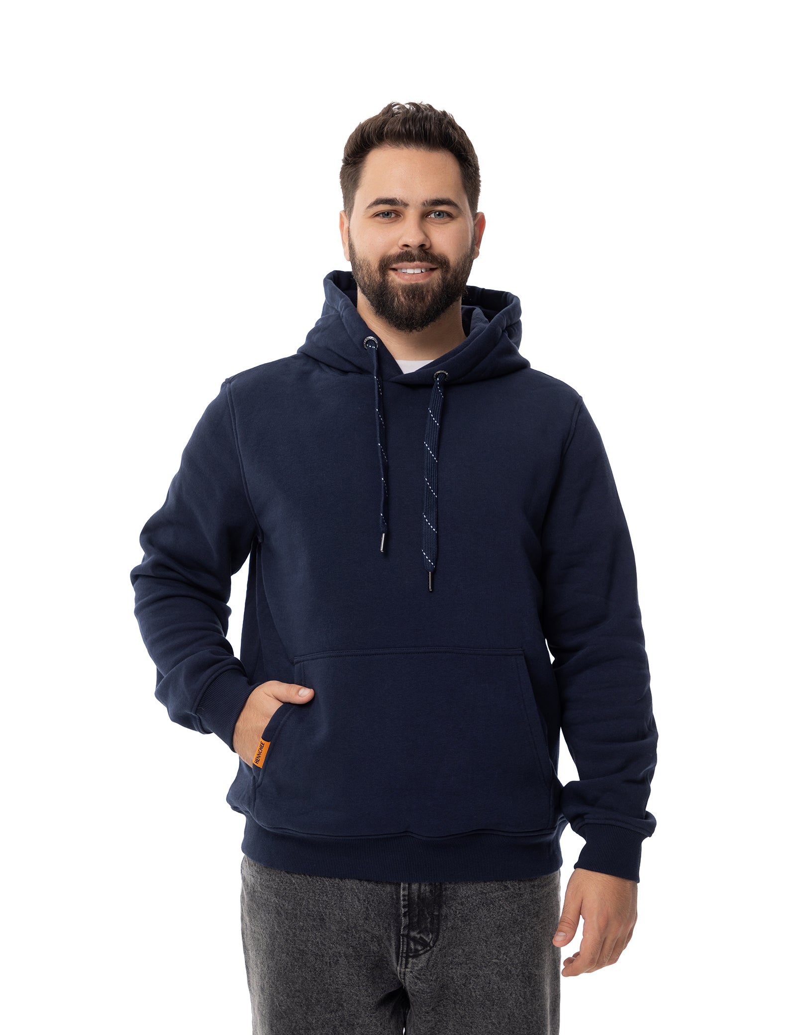 Men's Heated Pullover - Navy