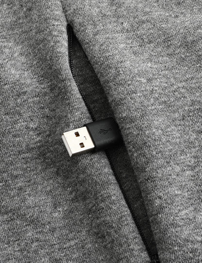 Women's Heated Pullover - Grey