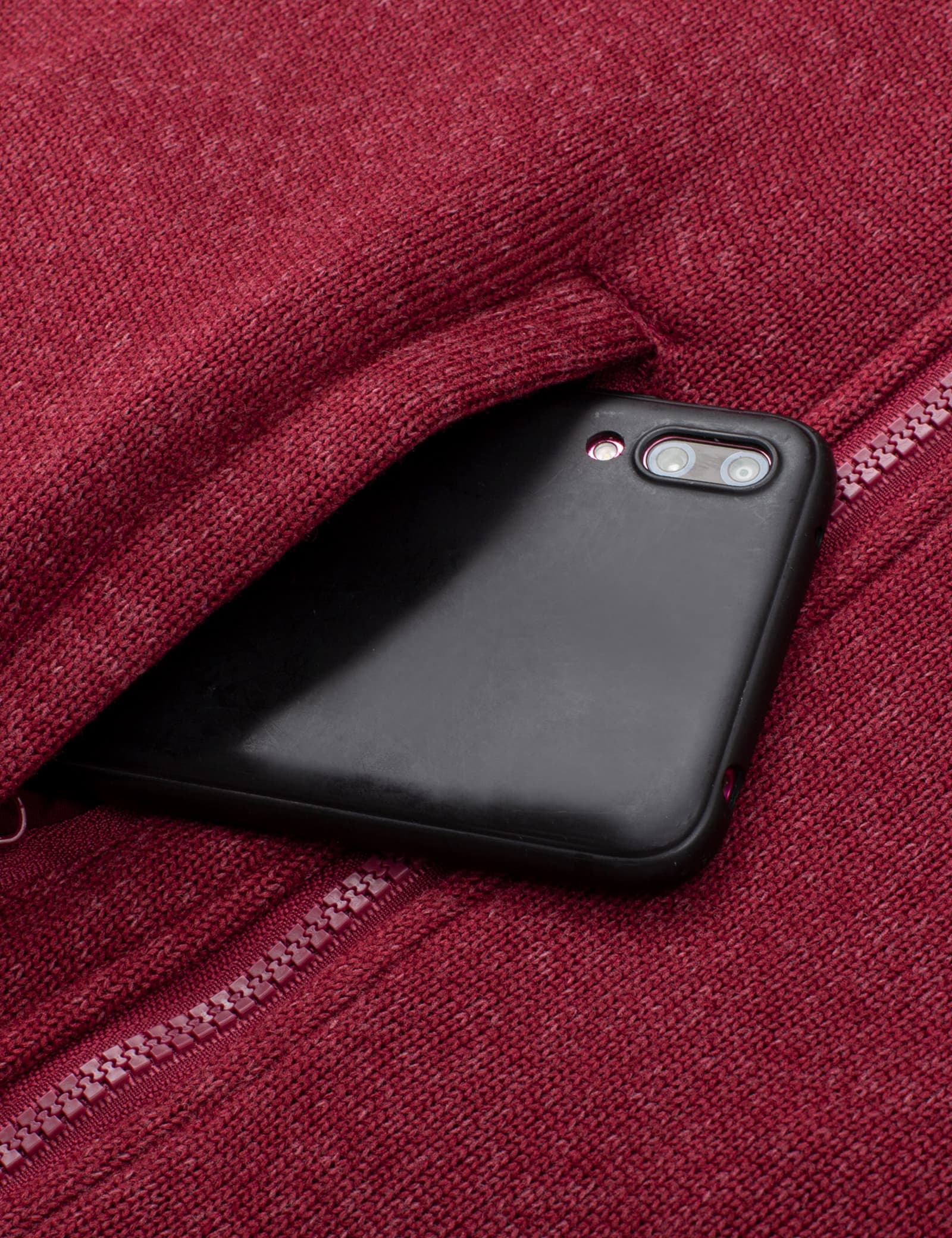 Women's Heated Fleece - Maroon