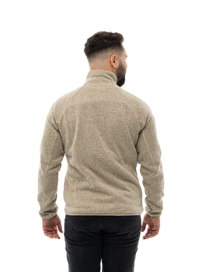 Men's Heated Fleece Jacket - Grey (Dual-Control)
