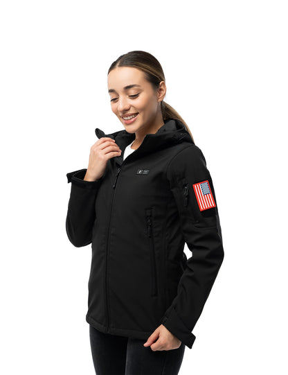 Heated Windproof Jackets for Women