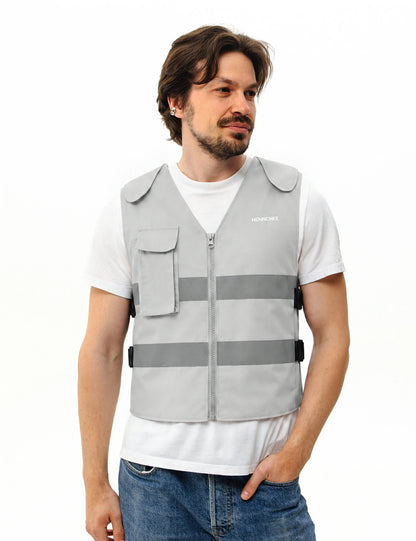 Reflective Cooling Vest with 12 Ice Packs