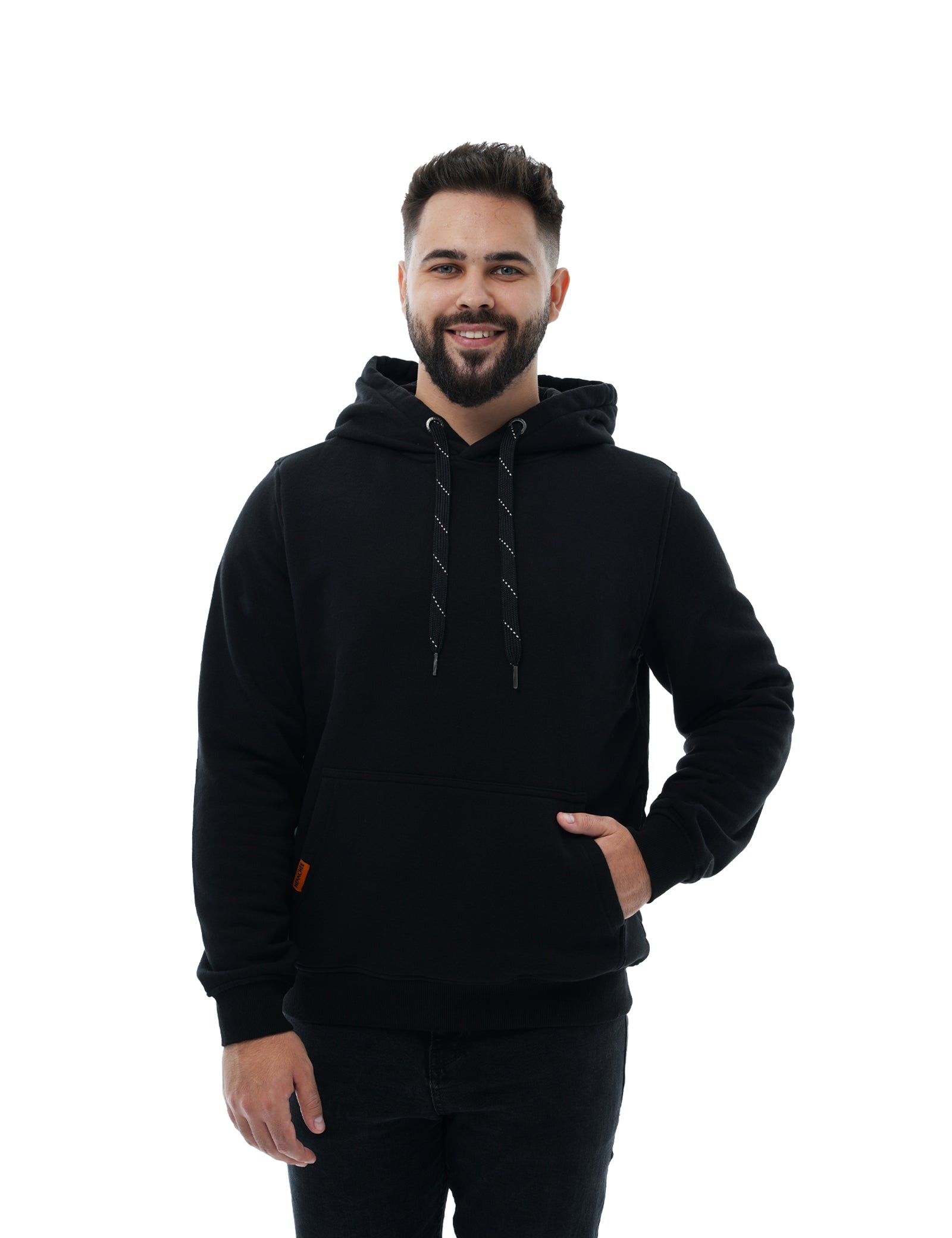 Men's Dual-Control Heated Pullover - Black