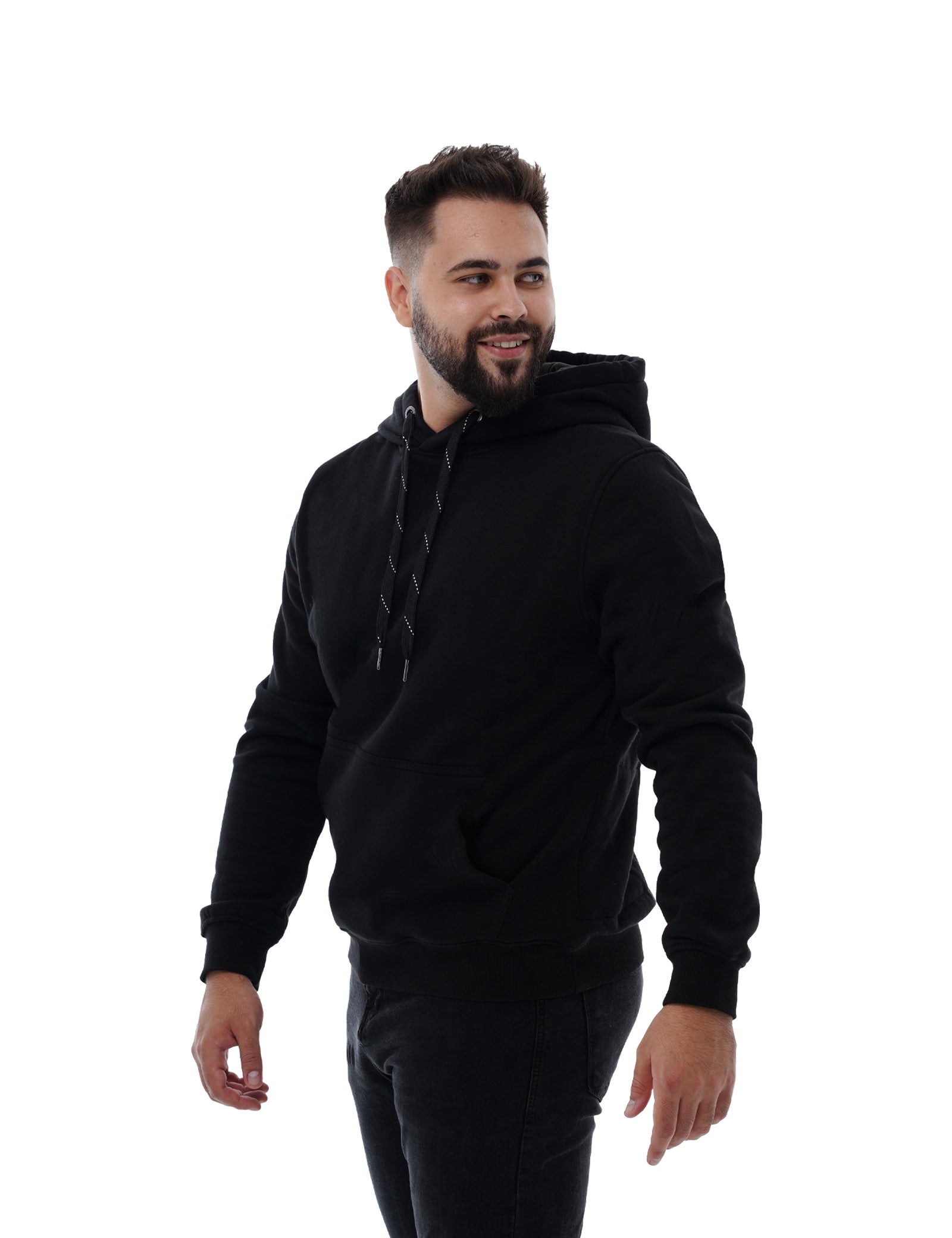 Men's Dual-Control Heated Pullover - Black
