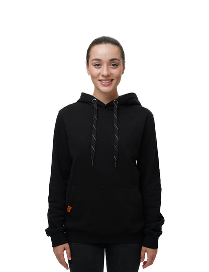 Women's Dual-Control Heated Pullover - Black