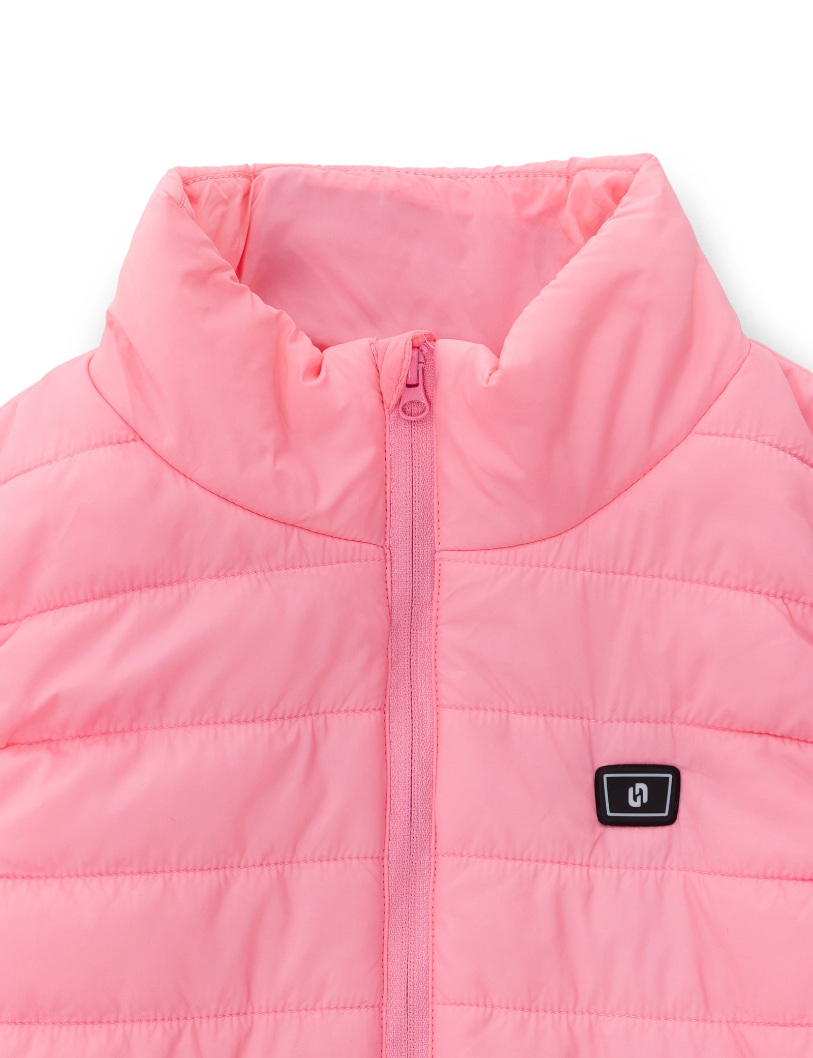 Girls Heated Vest - Pink Ombre