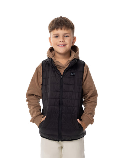 Boys Heated Vest - Black