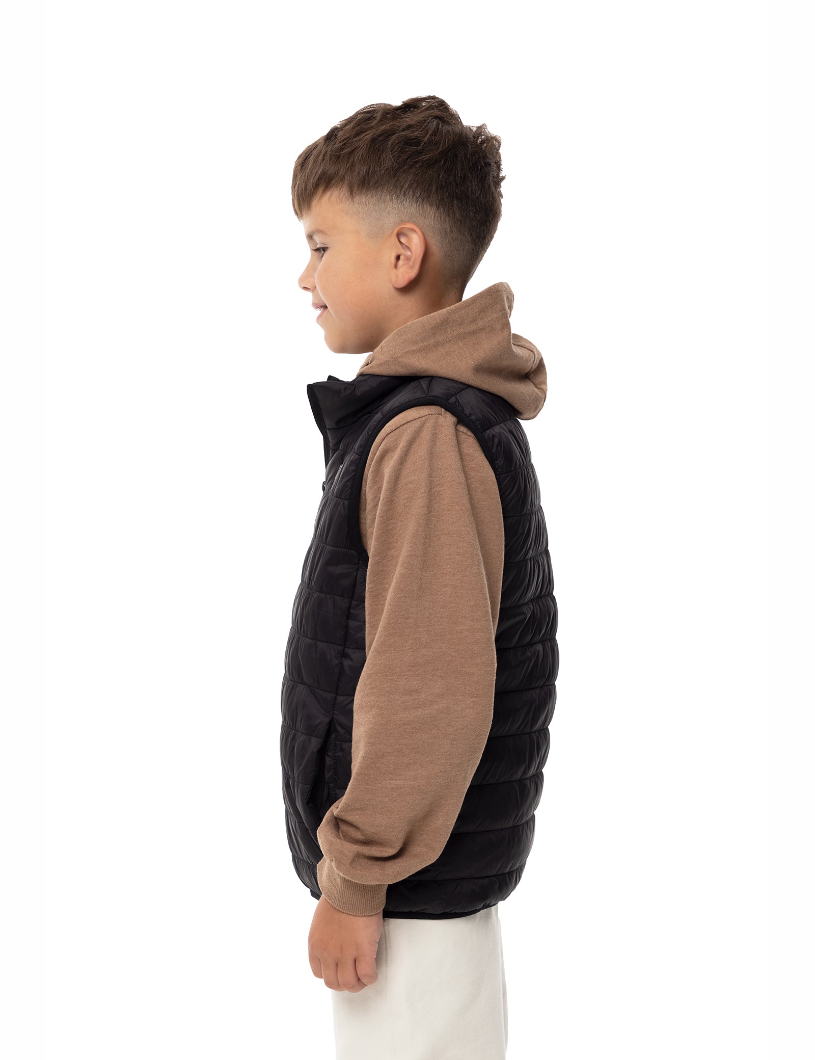 Boys Heated Vest - Black