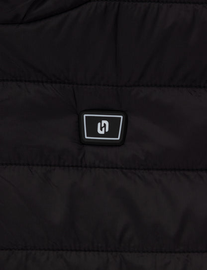 Girls Lightweight Heated Jacket - Black