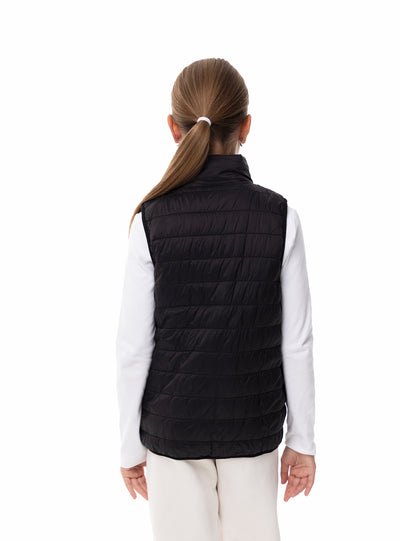 Girls Heated Vest - Black